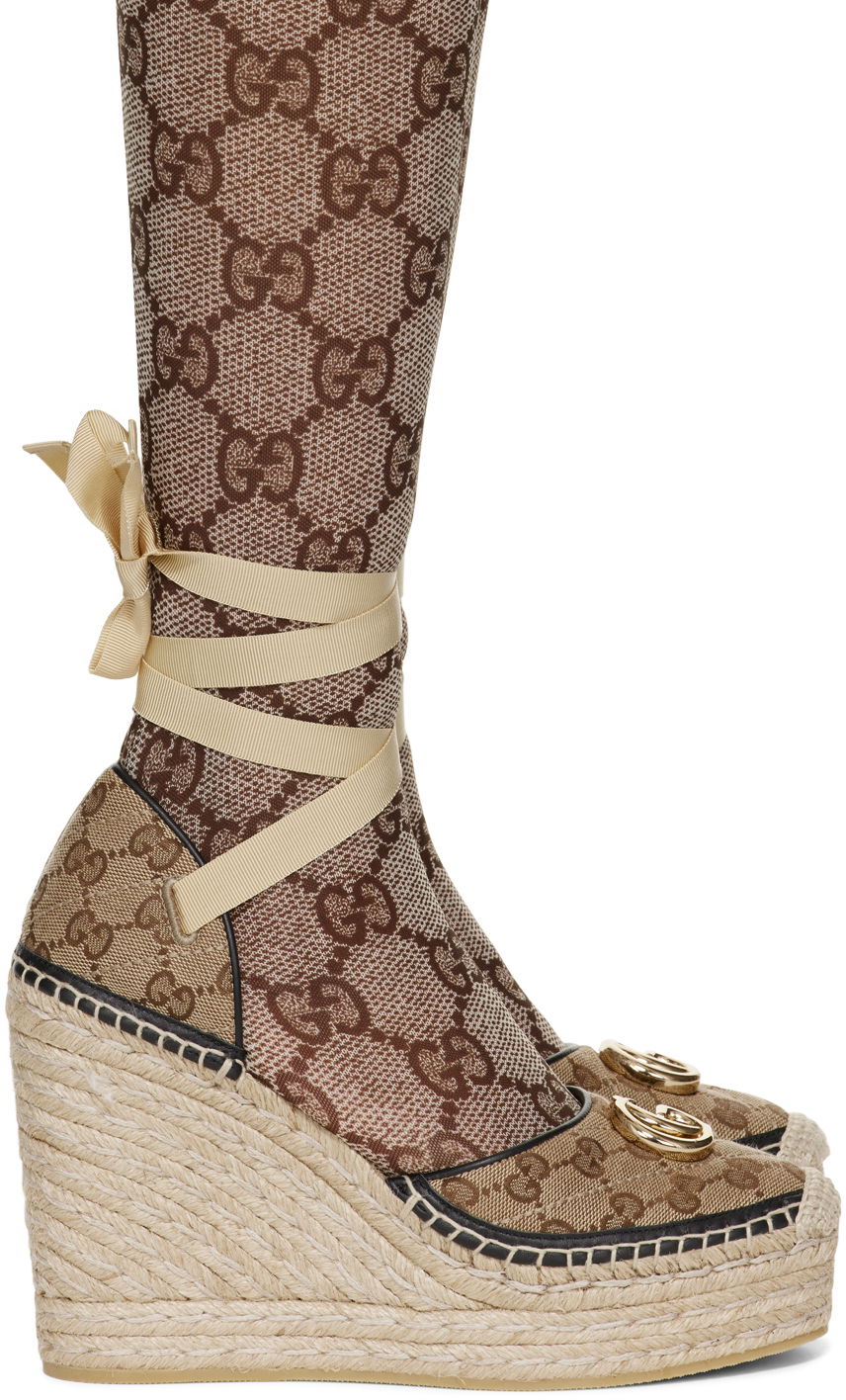 Sneakers och skor Gucci GG Espadrilles "Beige" Beige | 621240 HVK60, 0