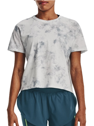 T-shirt Under Armour Run Anywhere Graphic Tee Vit | 1376827-006