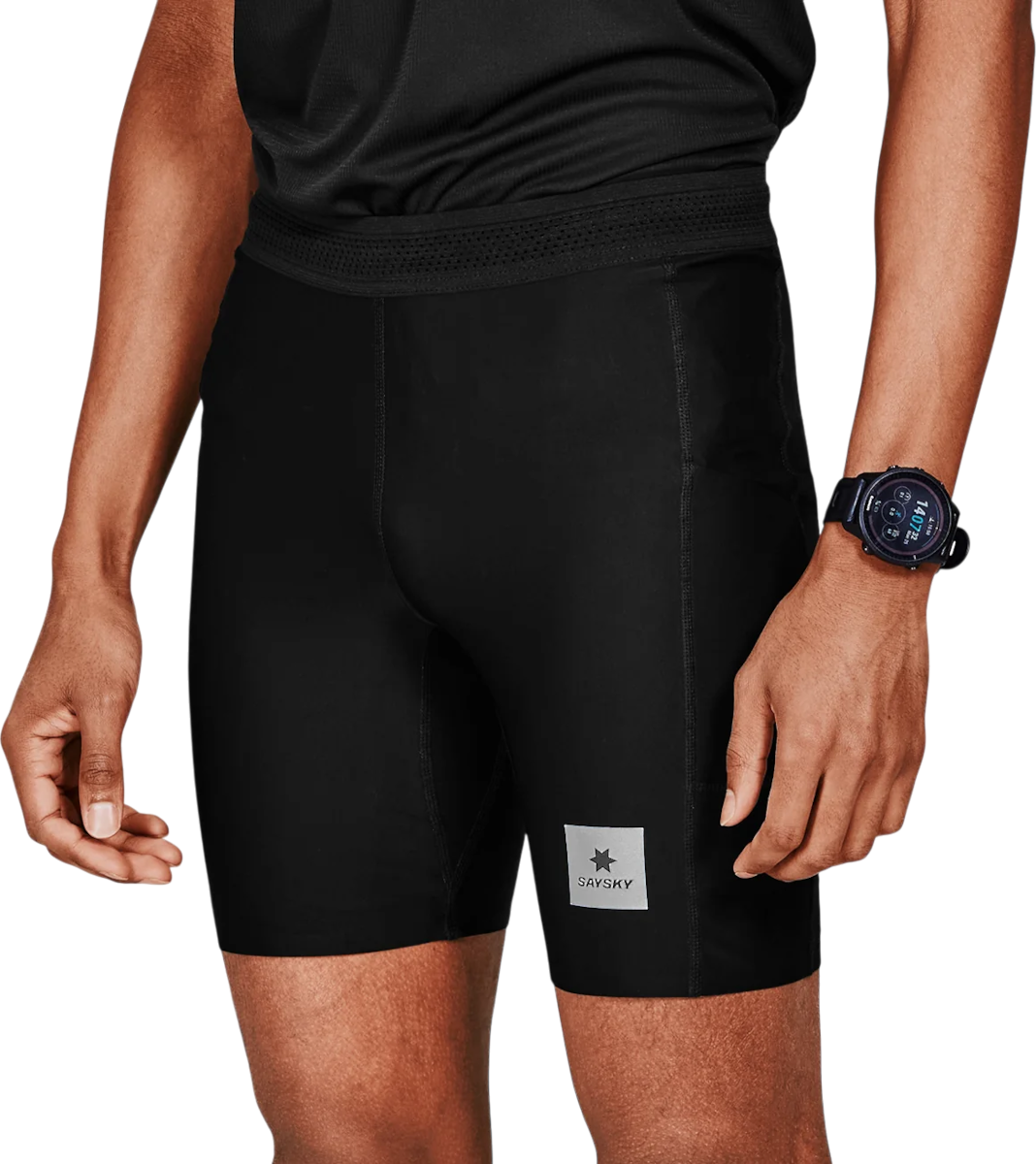 Strumpor Saysky Saysky Flow+ Race 7" Short Tights Svart | xmrst60c901-xmrst60c901, 0