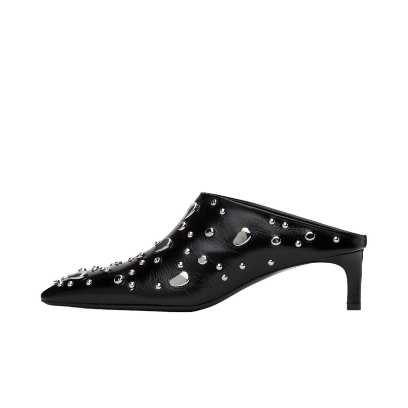 Sneakers och skor Jil Sander Studs Mules Svart | J15WP0141_P7084