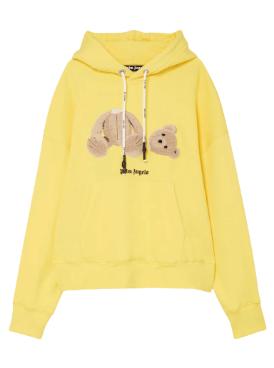 Sweatshirt Palm Angels Bear Hoodie Gul | PMBB058S21FLE0021810