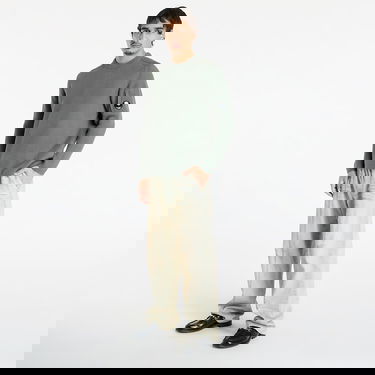 Sweater C.P. Company C.P. Company Knitted Crew Neck Sweater Grön | 19CMKN015A006608A-921, 3