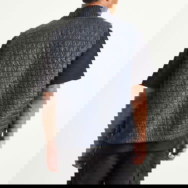 Väst Stone Island Crinkle Reps Quilted-TC Vest, Size Large Mörkblå | K2S15G100005-V0026, 3