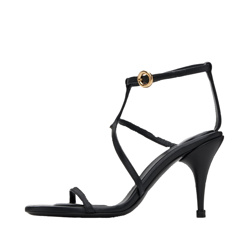 Sneakers och skor Jacquemus Le Chouchou 'Les sandales Pralu' Chain Heeled Sandals Svart | 24E241FO084-4303