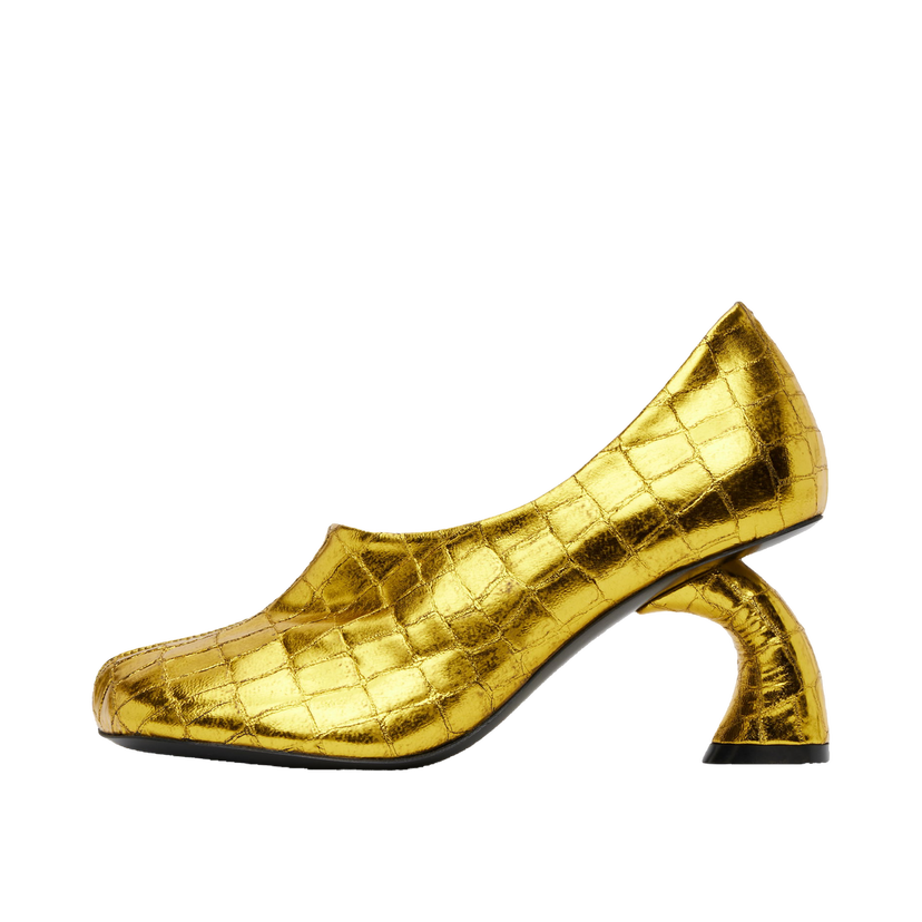 Sneakers och skor Dries Van Noten Dries Van Noten Square Toe Heels Metallisk | WS251-1551-208
