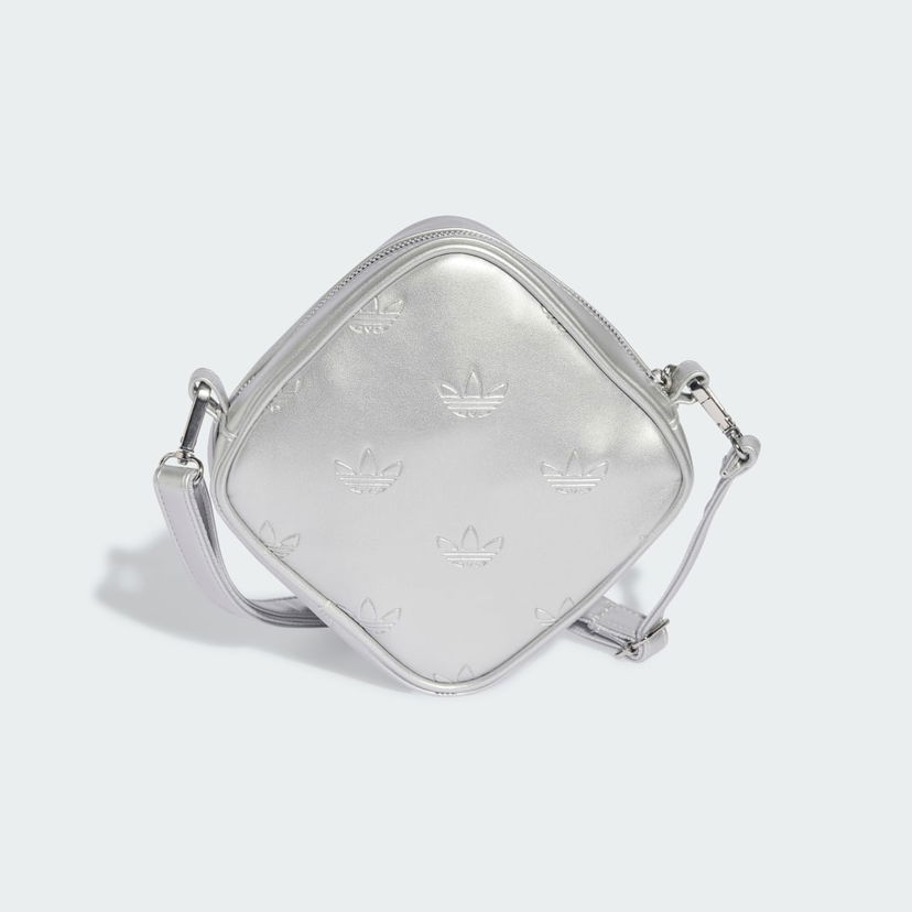 Axelväska adidas Performance Adicolor Diamond-Shaped Crossbody Bag Metallisk | JW0051