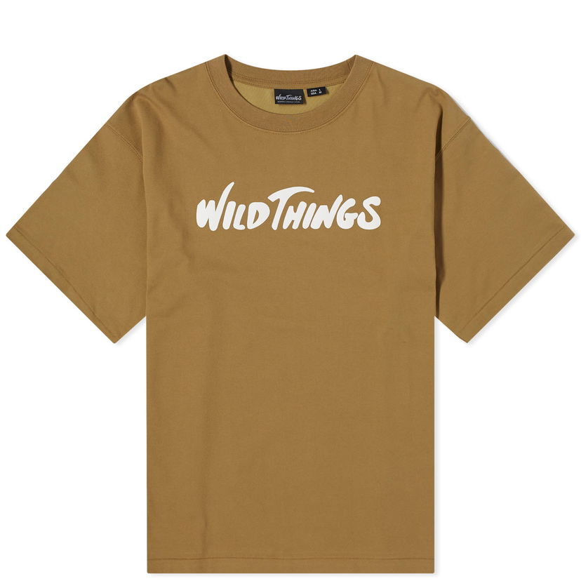T-shirt Wild things Logo T-Shirt Grön | WT241-22-KHK