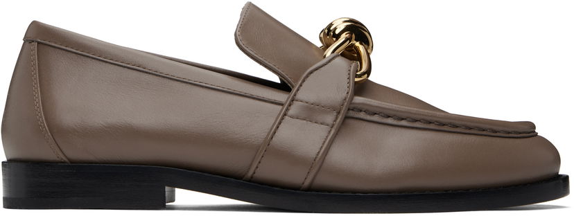 Sneakers och skor Bottega Veneta Bottega Veneta Astaire Leather Loafers Brun | 796697 V5DZ0
