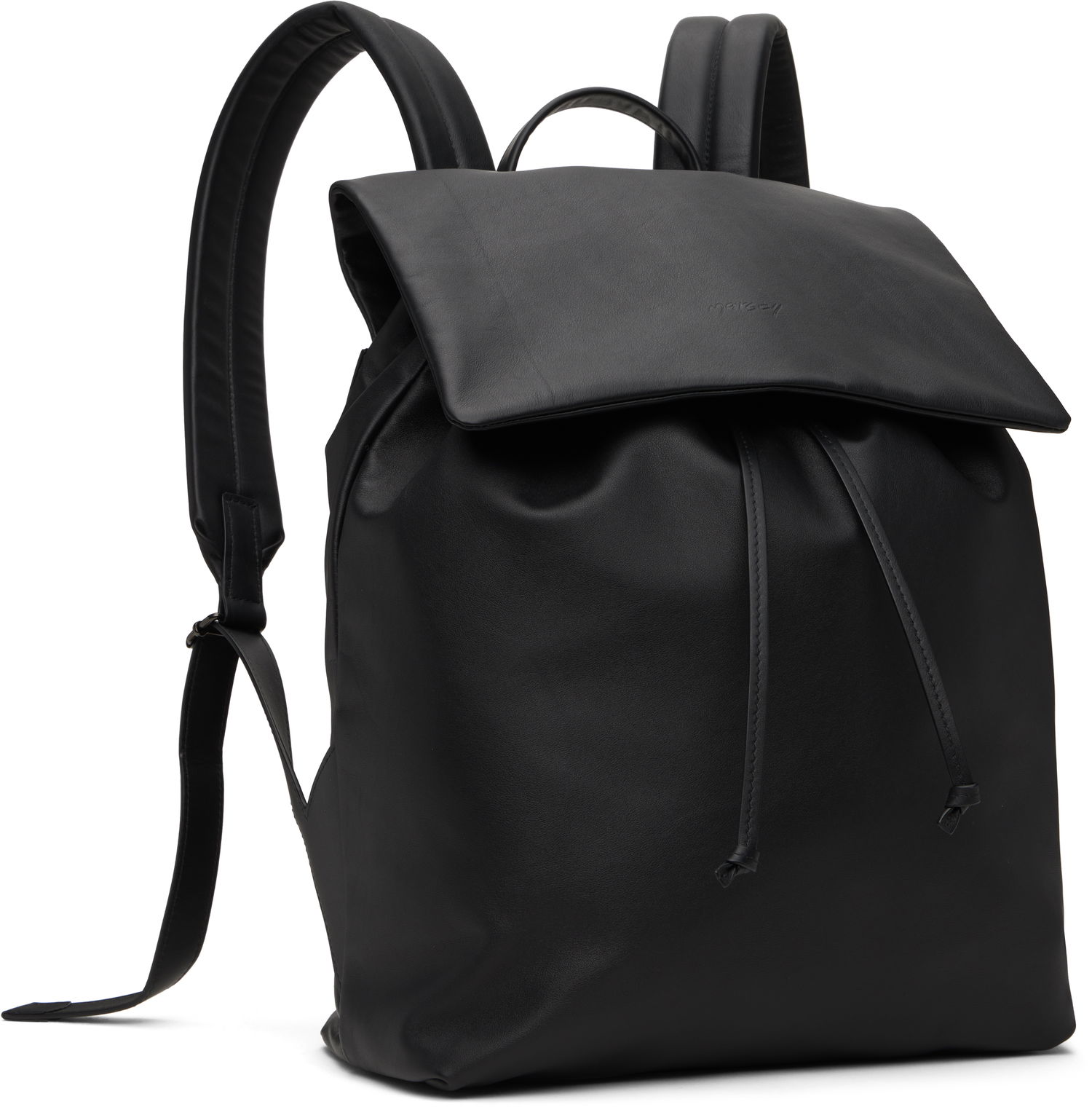 Ryggsäck Marsèll Marsell Patta Leather Backpack Svart | MB0430 P010666, 1