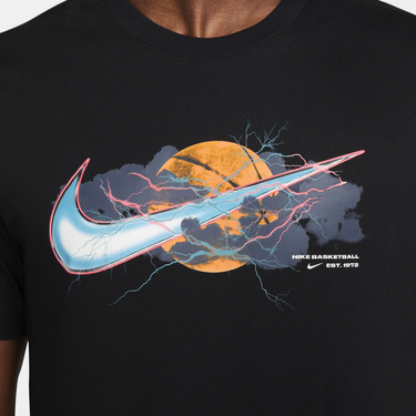 T-shirt Nike Swoosh Svart | FN0817-010, 2