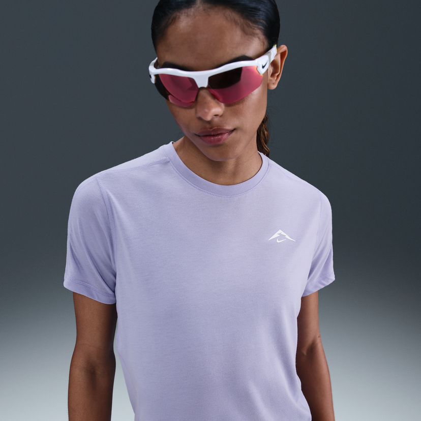 T-shirt Nike Dri-FIT Trail Short-Sleeve Running T-Shirt Purpur | HJ2242-533