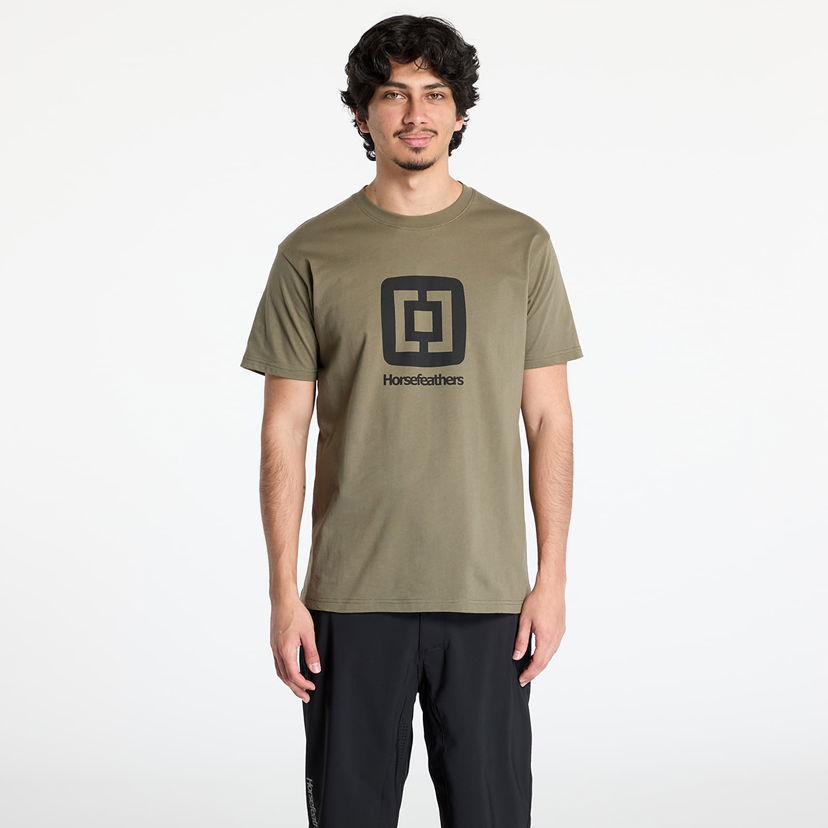 T-shirt Horsefeathers Horsefeathers Fair T-Shirt Grön | SM1288P