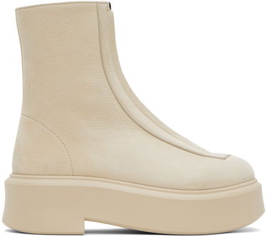 Kläder The Row The Row Zipped I Boots Beige | F1144-L131R, 0