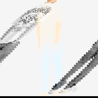 T-shirt Represent Clo Represent Crest T-Shirt Vit | MLM41069-72, 4