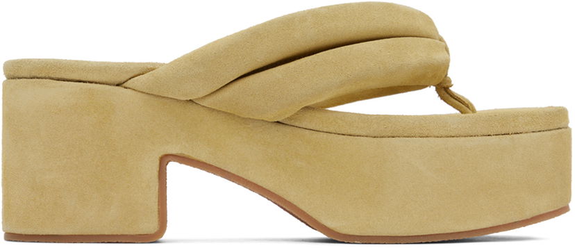 Klä Dries Van Noten Dries Van Noten Platform Thong Sandals Orange | WS241-1119-106