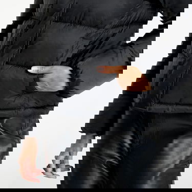 Pufferjacka CALVIN KLEIN Shiny Monologo Jacket Svart | J20J224616 BEH, 3