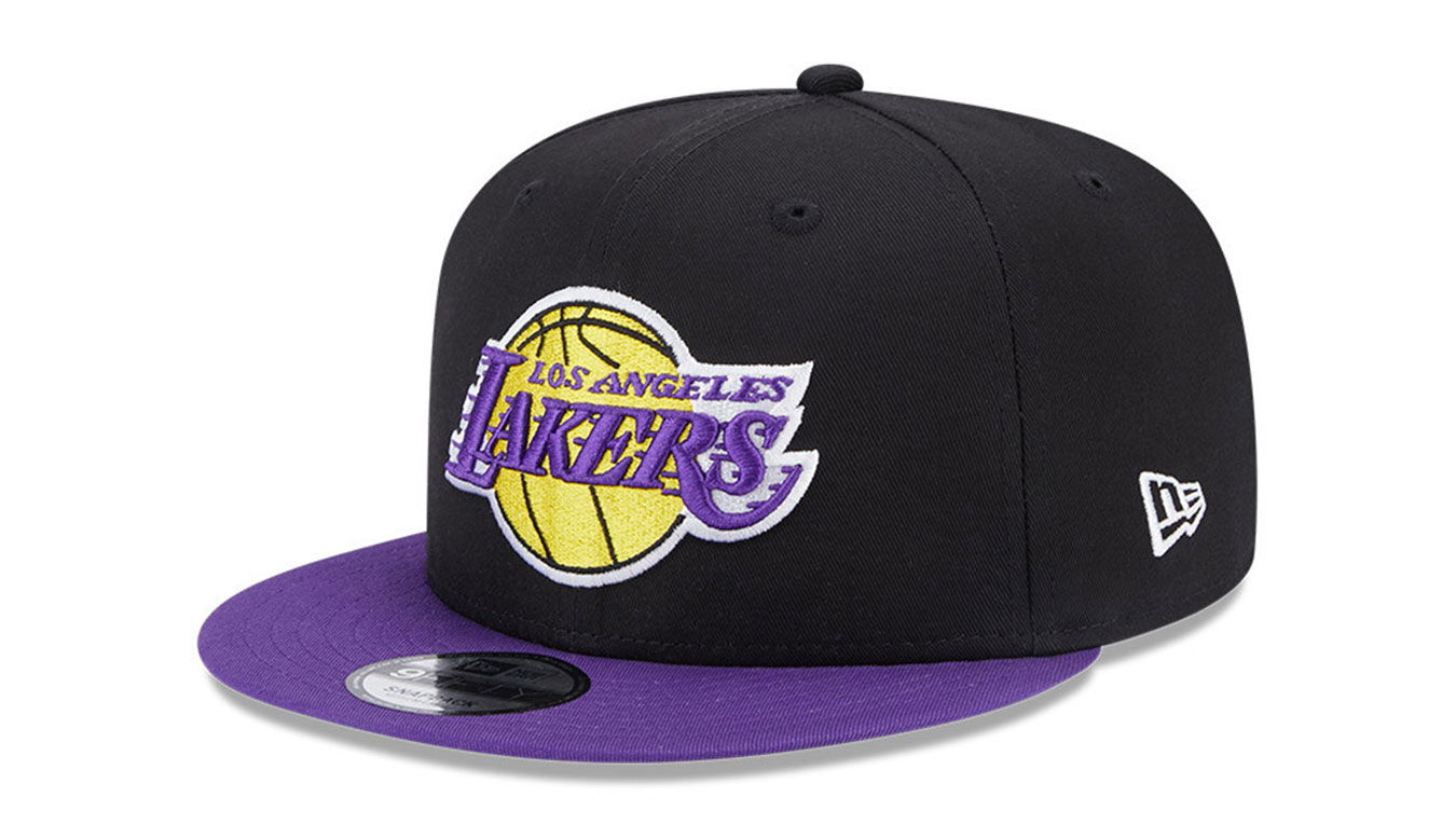 Keps New Era LA Lakers Team Side Patch 9FIFTY Snapback Cap Svart | 60364386, 0
