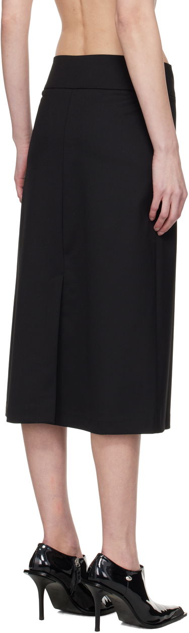 Kjol Diesel O-Seus Midi Skirt Svart | A17313 0PHAL, 2