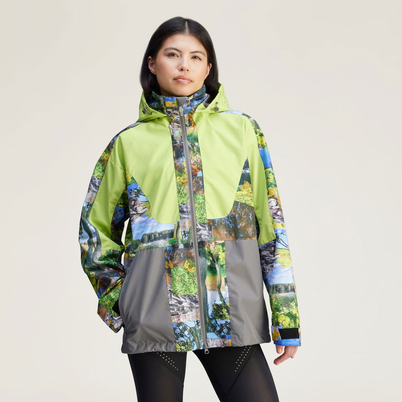 Vindjacka adidas Performance adidas by Stella McCartney TrueNature Earth Collage Jacket Flerfärgad | JF8480