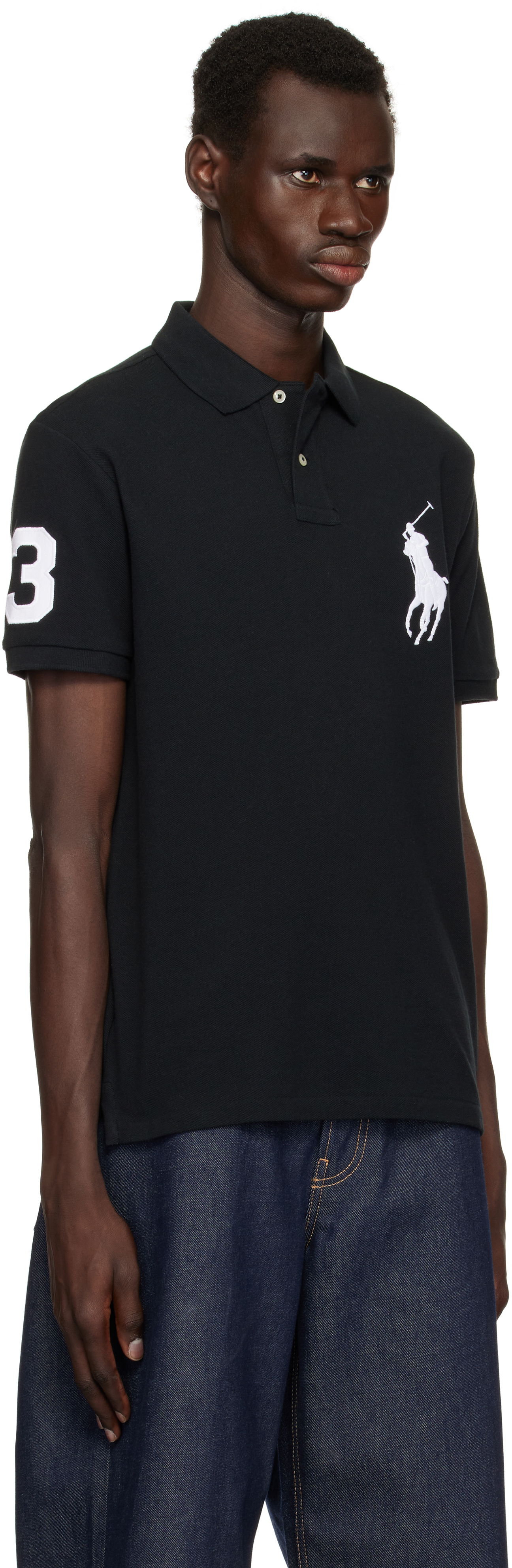 Polotröja Polo by Ralph Lauren Polo Ralph Lauren Black Big Pony Polo Svart | 710688969001, 1