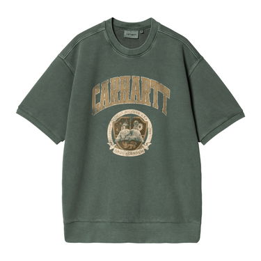 Sweater Carhartt WIP Carhartt WIP Library Short Sleeve Sweatshirt Grön | I034727_9, 4
