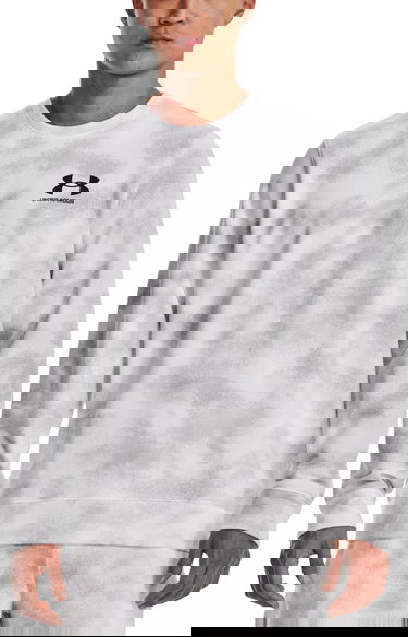 Sweatshirt Under Armour Rival Terry Nov Crew Vit | 1377186-100, 0