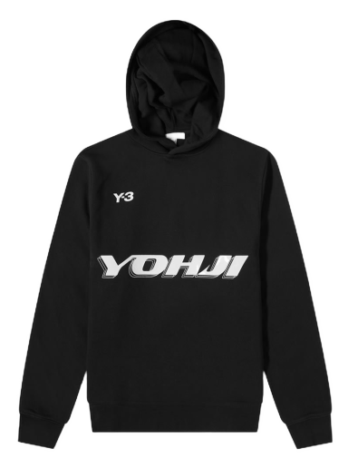 Sweatshirt Y-3 Graphic Hoody Svart | HT4732