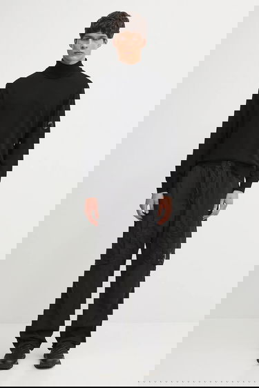 Sweater C.P. Company C.P. Company Turtleneck Sweater Svart | 19CMKN035A005528A, 4