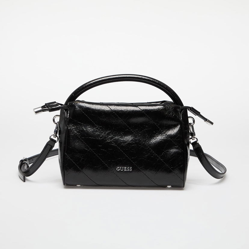 Axelväska GUESS GUESS Amys Drawstring Crossbody Bag Svart | HWMY9659160-BLA