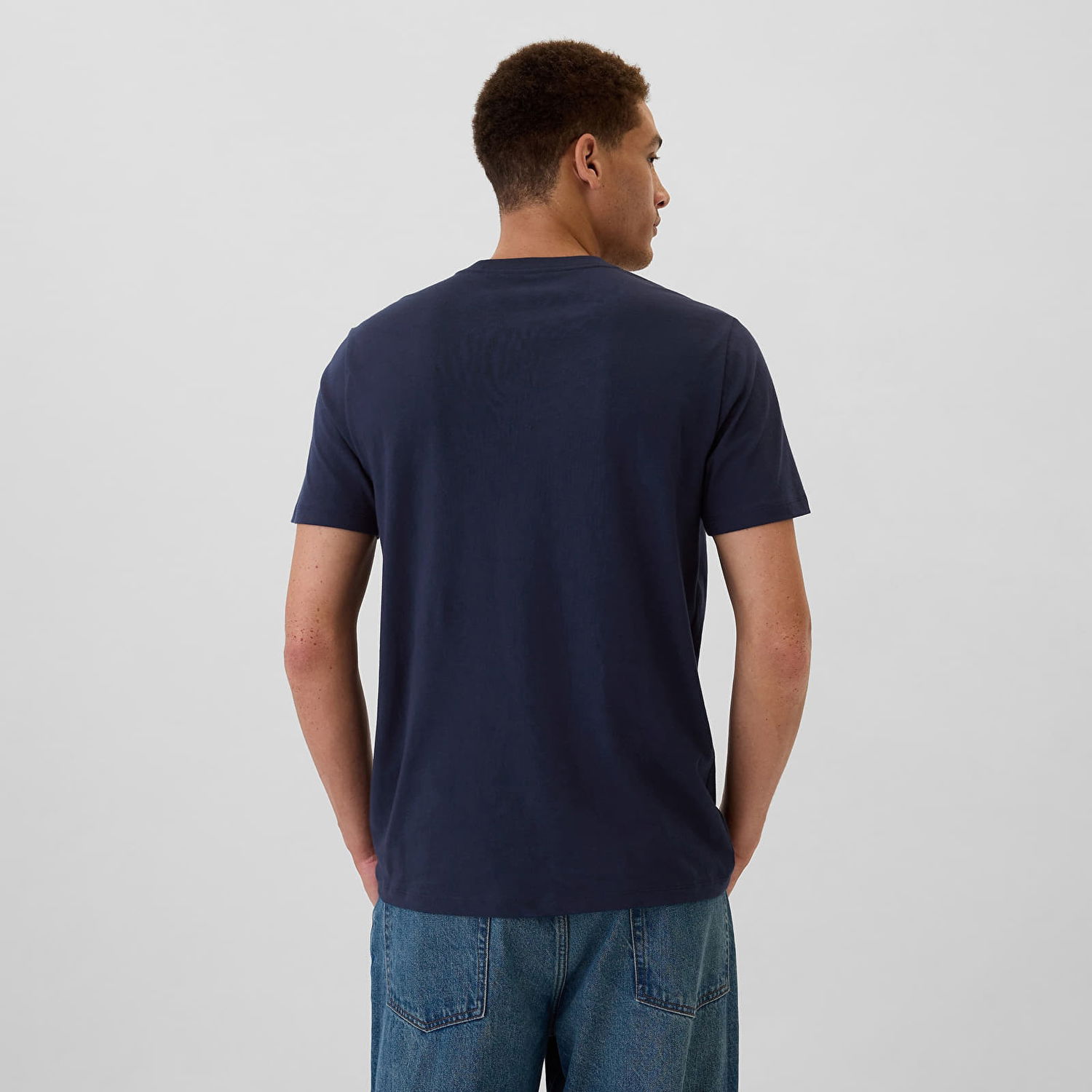 T-shirt GAP T-shirt Logo Tee Tapestry Navy XS Mörkblå | 542246-02, 1