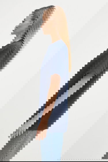 T-shirt Anine Bing Anine Bing Lili T-Shirt Mörkblå | A.08.11206, 1