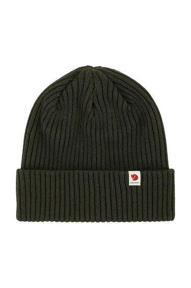 Mössa FJÄLLRÄVEN Rib Hat Beanie Grön | F13100184.662, 0