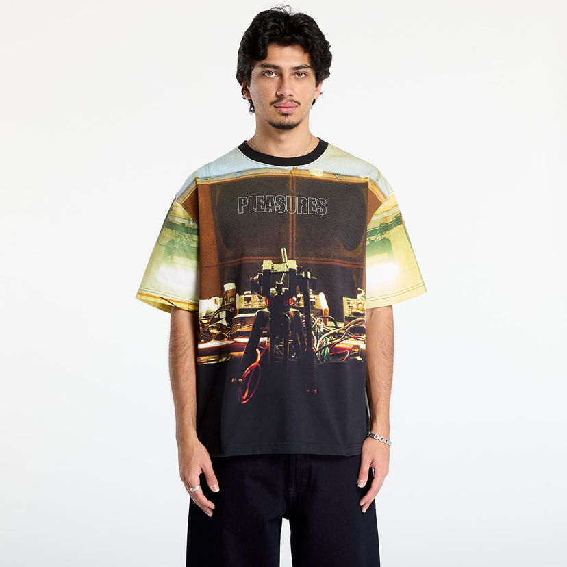 T-shirt Pleasures PLEASURES x Boiler Room Venue Heavyweight T-Shirt Flerfärgad | P25F003-MULTI