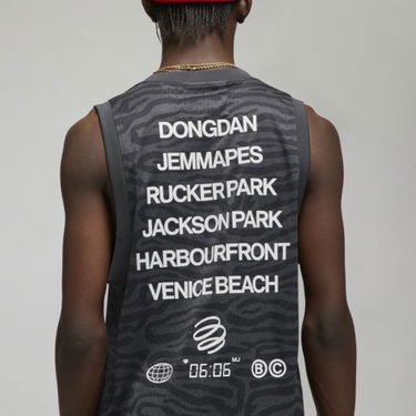 Jersey Jordan Dri-FIT Sport Breakfast ClubPrinted Mesh Jersey Svart | DM1823-010, 2