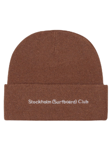 Mössa Stockholm (Surfboard) Club Beanie Brun | BU7B30 001