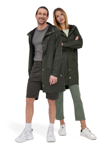 Jacka Rains Long Jacket Grön | 12020.03
