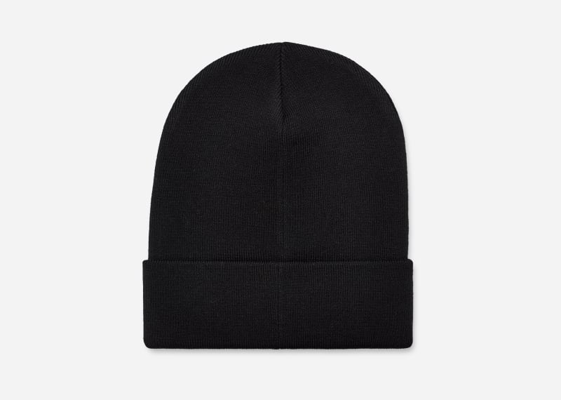 Mössa UGG High Crown Wool Beanie Svart | 101067-BLK, 1
