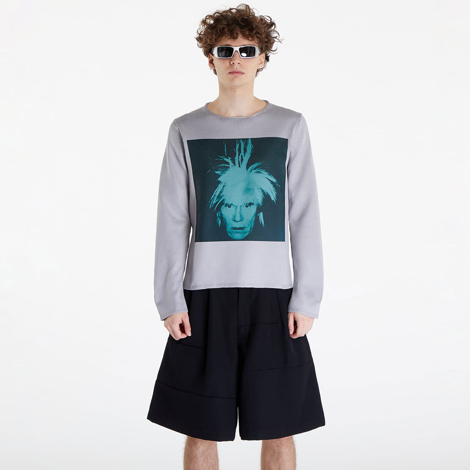 Sweater Comme des Garçons SHIRT Sweater Grå | FM-N004 green, 0