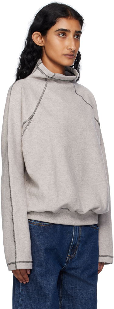 Sweater Baserange Baserange Fold Turtleneck Top Grå | PUFOT-RCF-AU25, 1