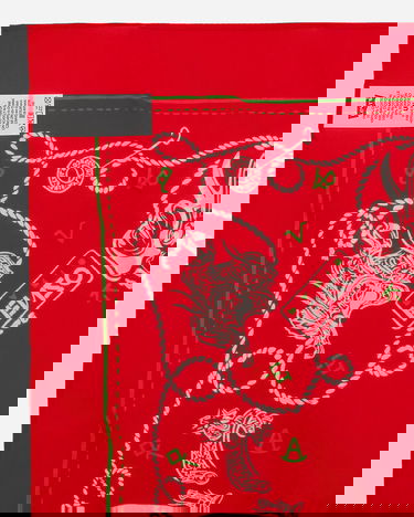 Halsduk KENZO Levi’s® x Printed Bandana Röd | FD68EU230LE9 22, 3