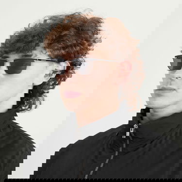 Solglasögon Saint Laurent Joe Rectangular Metal Frame Sunglasses Metallisk | SL-795-JOE-003, 5