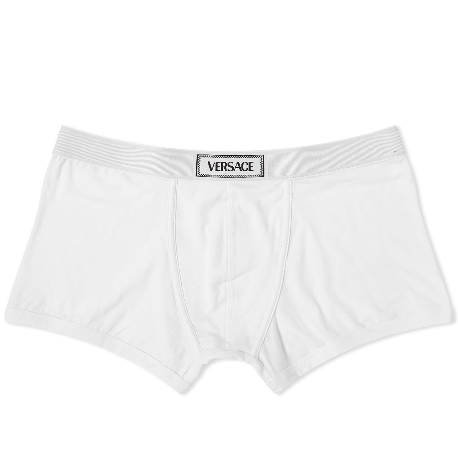 Underkläder och strumpor Versace Men's Logo Boxer Trunk White Vit | 1014037-1A09984-1W000, 0