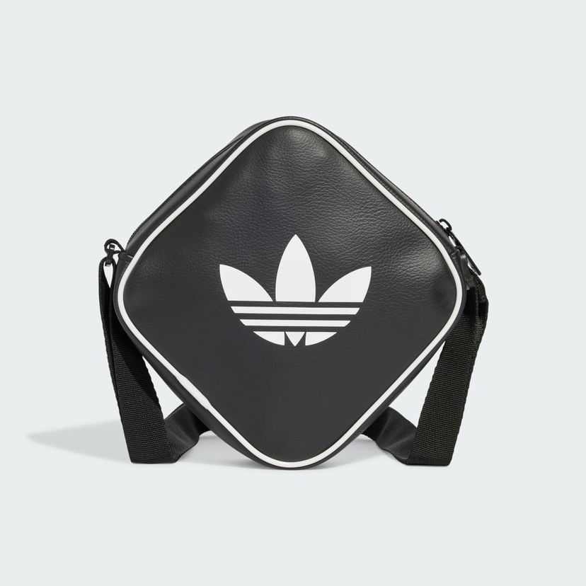 Axelväska adidas Performance Classic Diamond Crossbody Bag Svart | JD5550