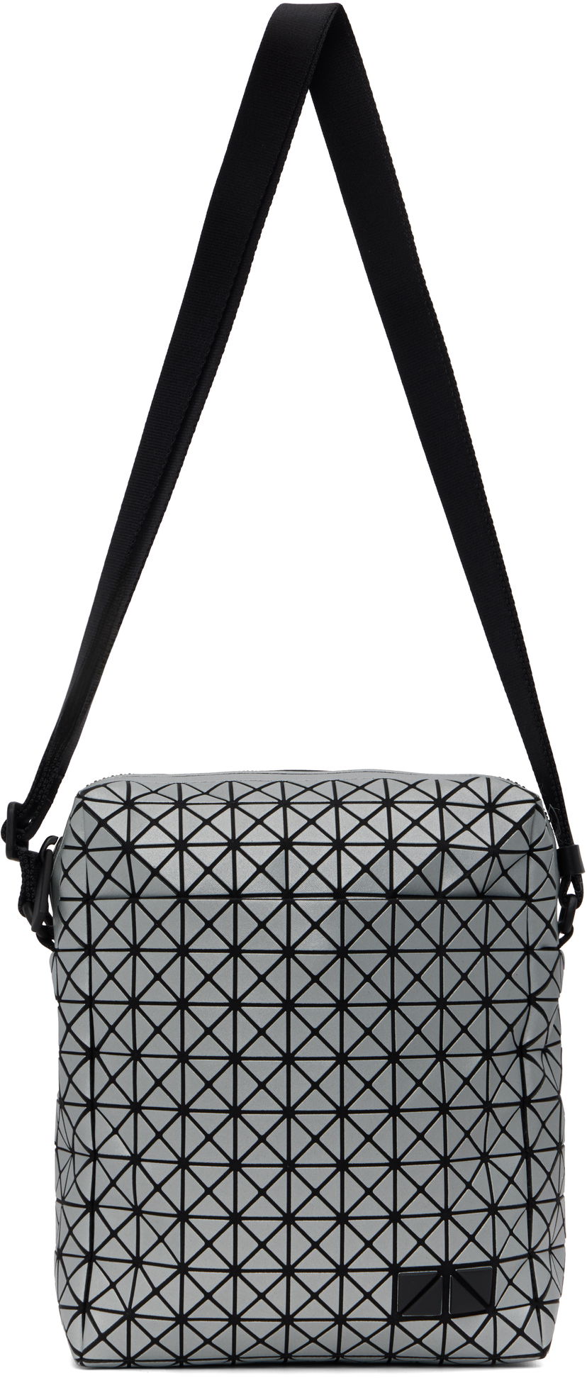 Axelväska BAO BAO ISSEY MIYAKE BAO BAO ISSEY MIYAKE Voyager Reflector Crossbody Bag Metallisk | BB57AG622