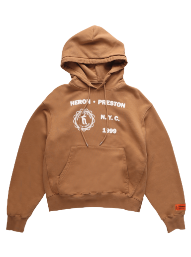 Sweatshirt HERON PRESTON Medieval Hoodie Brun | HMBB024F22JER0056401