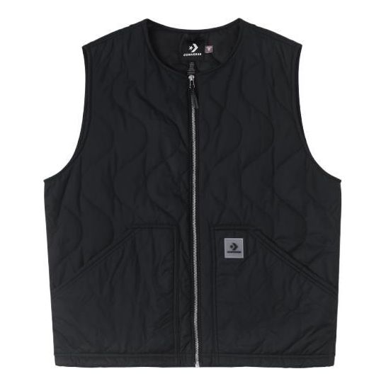 Väst Converse Padded Vest Svart | 10025267-A01