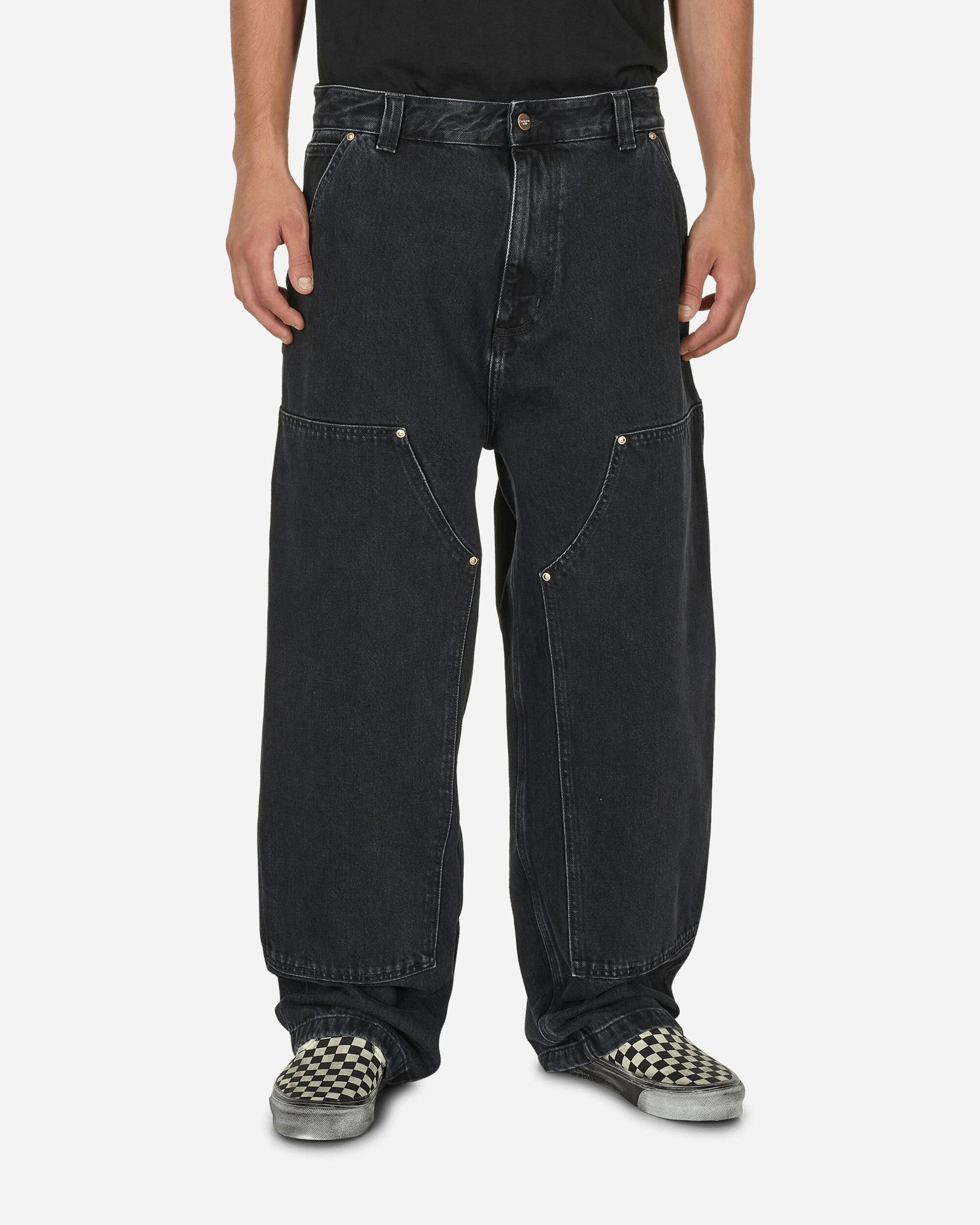 Byxor och jeans Carhartt WIP Nash Double Svart | I032106 8906, 1