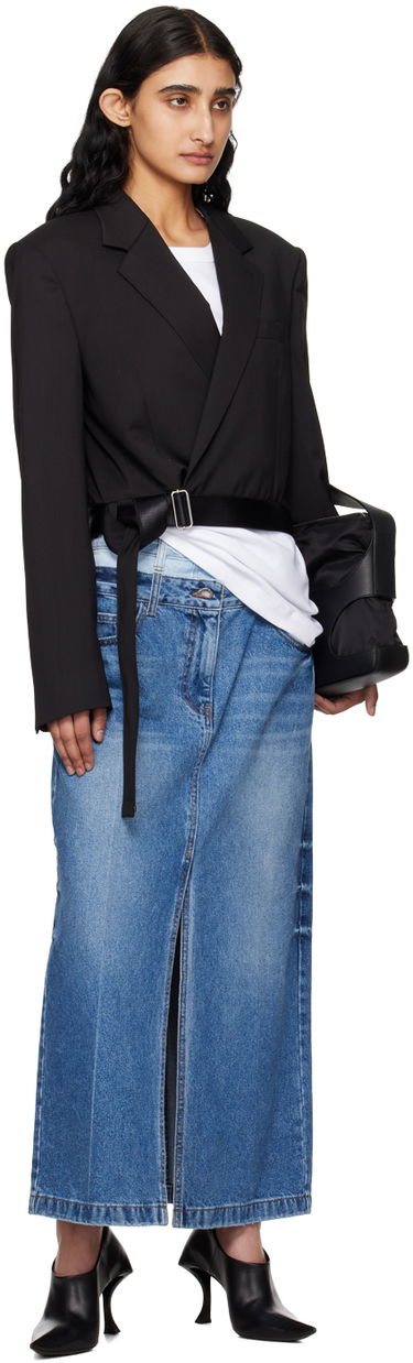 T-shirt Helmut Lang Embroidered Logo T-Shirt Vit | O04HM599, 3