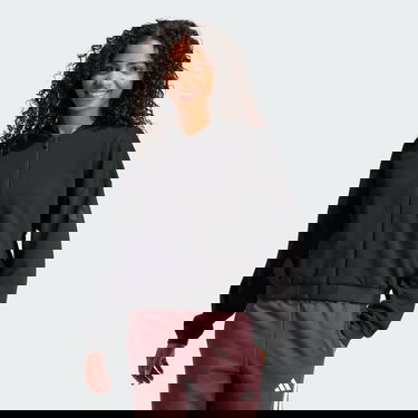 Sweatshirt adidas Performance Logo Bomber Jacket Svart | JD9965, 0