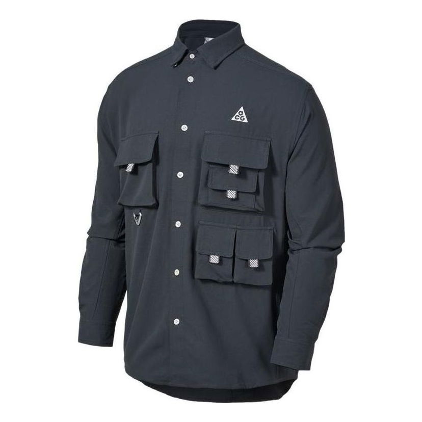 Skjorta Nike ACG ACG Dri-FIT UV Trail Shirt Svart | DN3937-070
